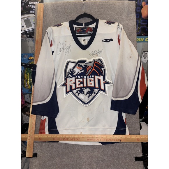 Spascriptions Other - ECHL SP Ontario Reign Hockey Jersey Autographed By Entire Team Men's Size 40